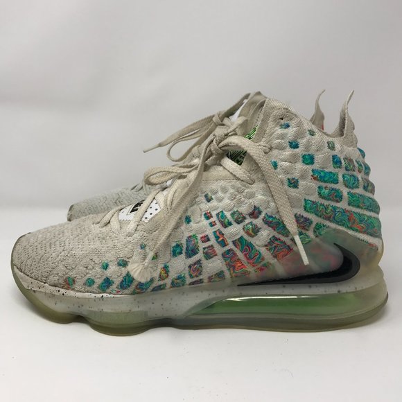 Nike Lebron 17 'Air Command Force' Basketball Shoes | Multi-Color - Picture 2 of 7